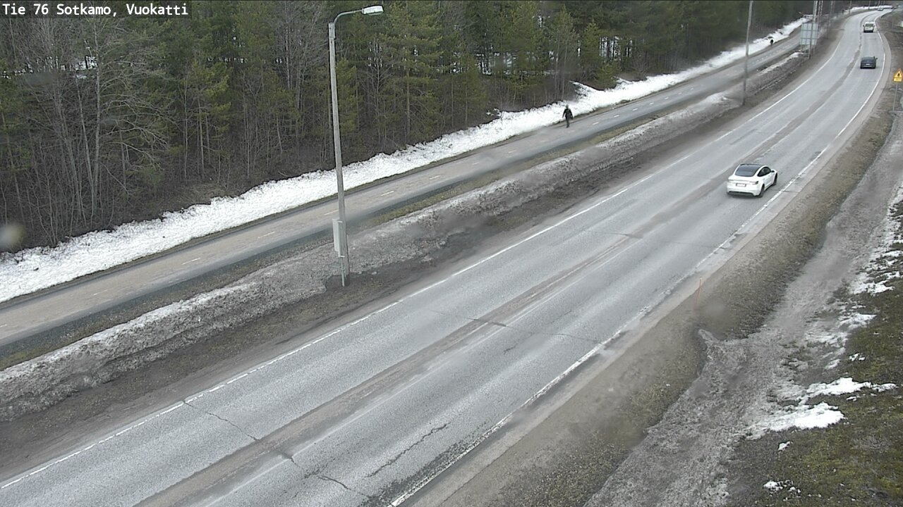Weather Camera Image Road 76 Sotkamo, Vuokatti, Sotkamo, Kainuu
