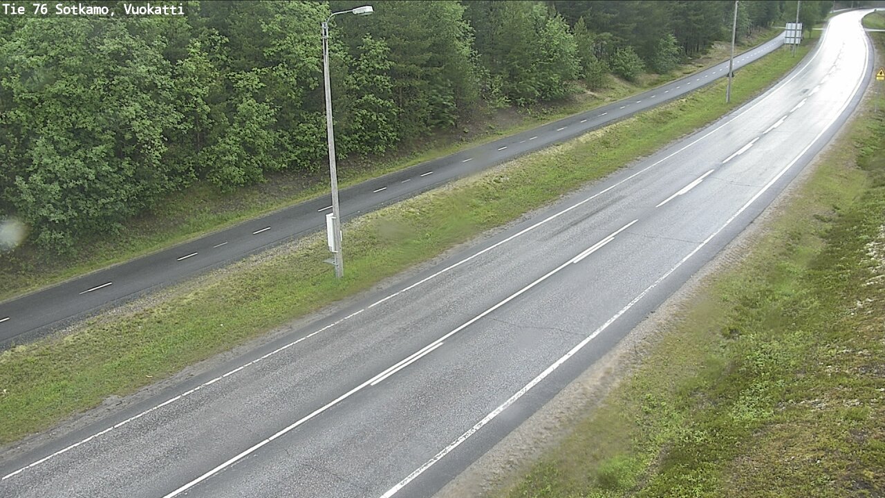 Weather Camera Image Road 76 Sotkamo, Vuokatti, Sotkamo, Kainuu