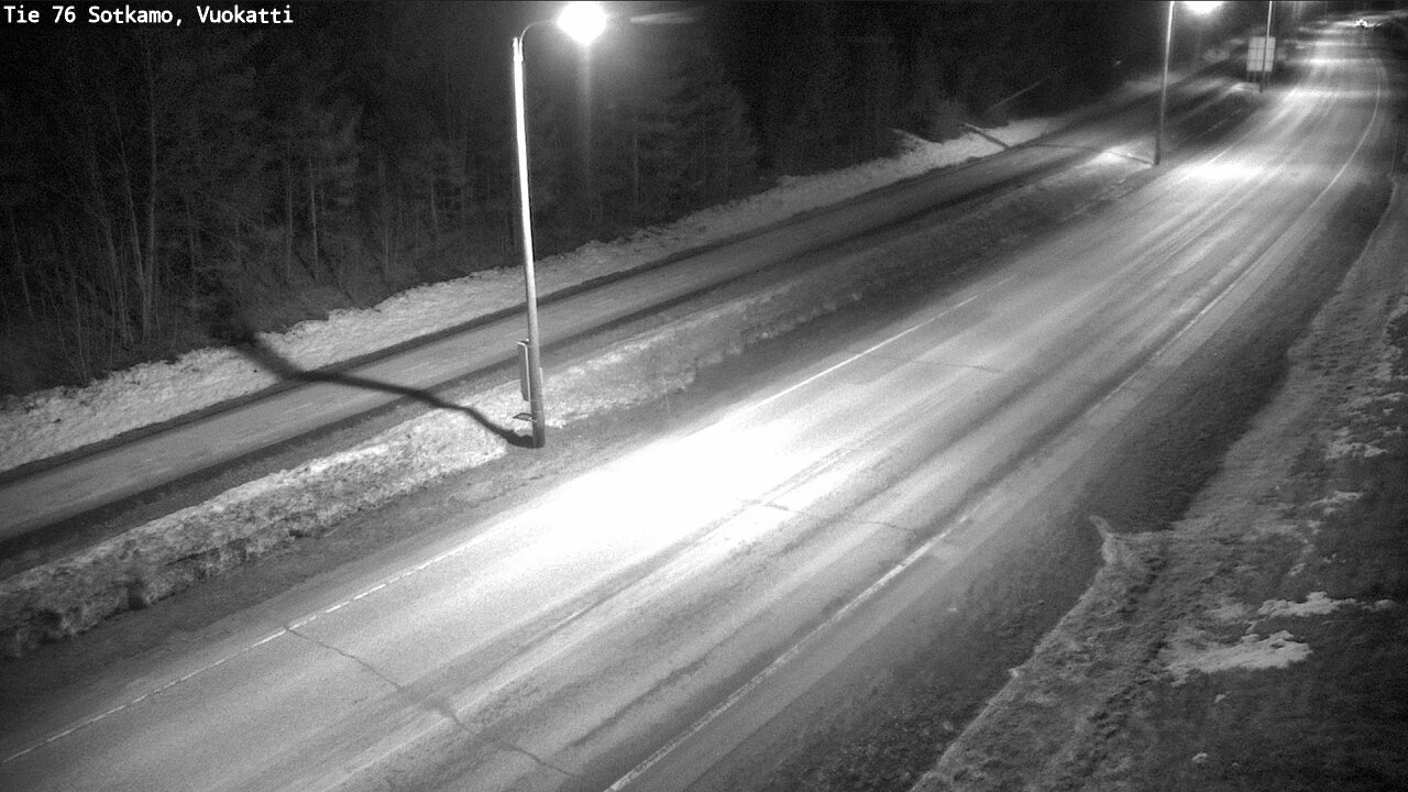 Weather Camera Image Road 76 Sotkamo, Vuokatti, Sotkamo, Kainuu