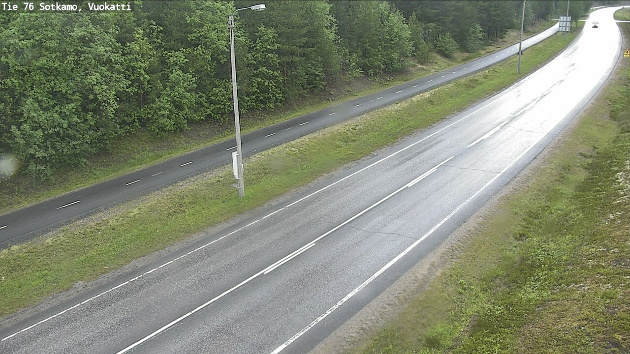 Weather Camera Image Road 76 Sotkamo, Vuokatti, Sotkamo, Kainuu