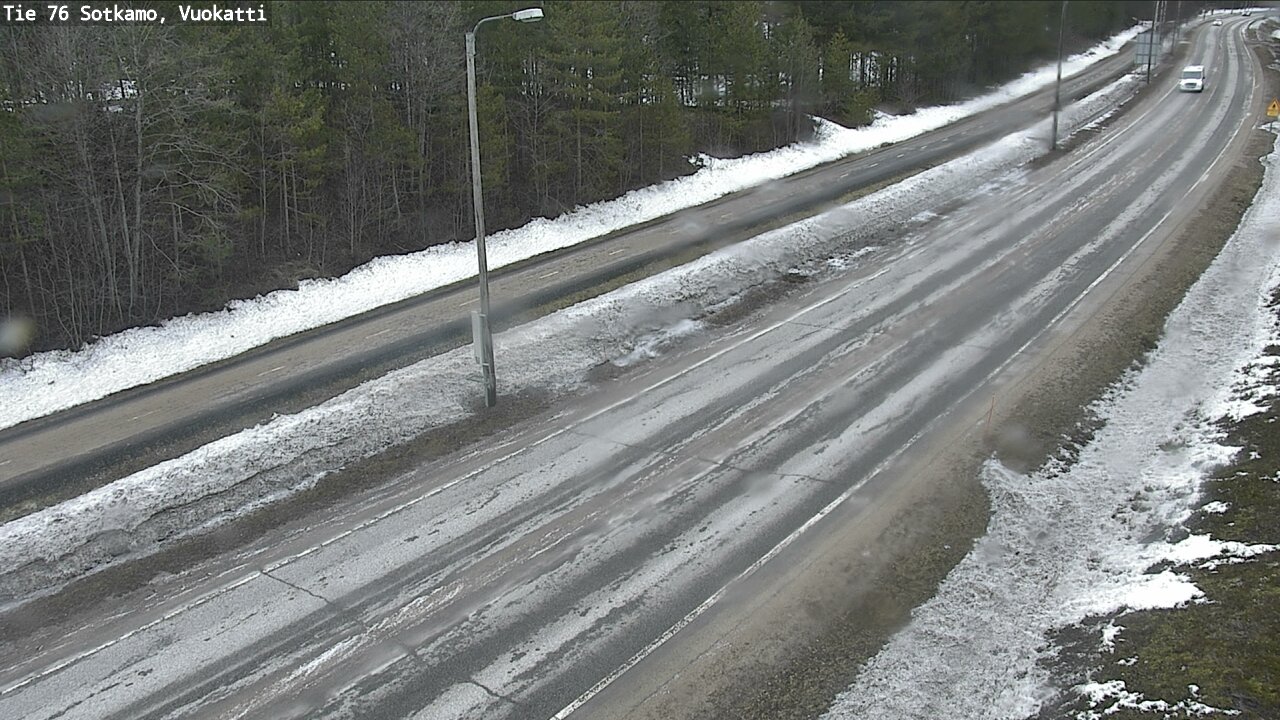 Weather Camera Image Road 76 Sotkamo, Vuokatti, Sotkamo, Kainuu