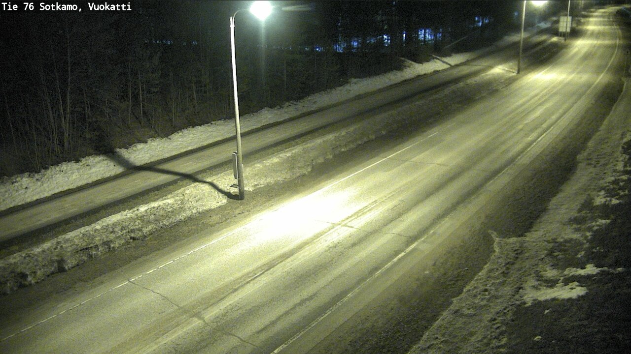 Weather Camera Image Road 76 Sotkamo, Vuokatti, Sotkamo, Kainuu