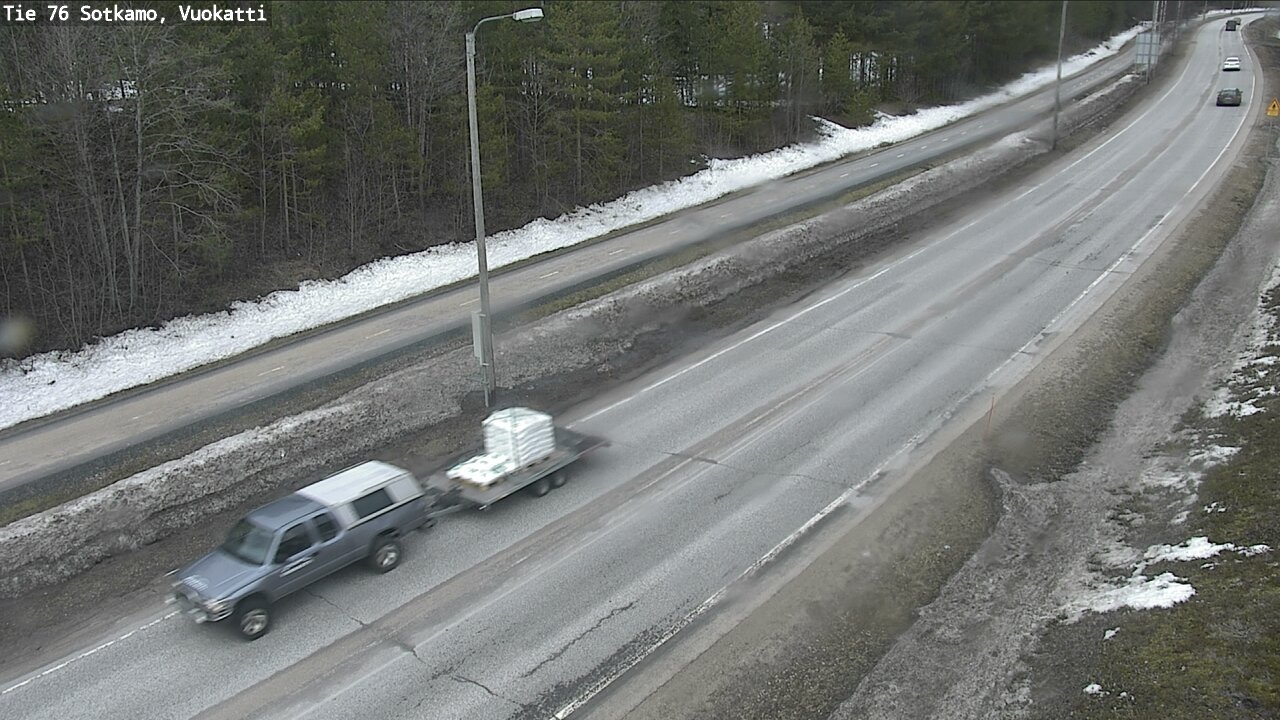 Weather Camera Image Road 76 Sotkamo, Vuokatti, Sotkamo, Kainuu