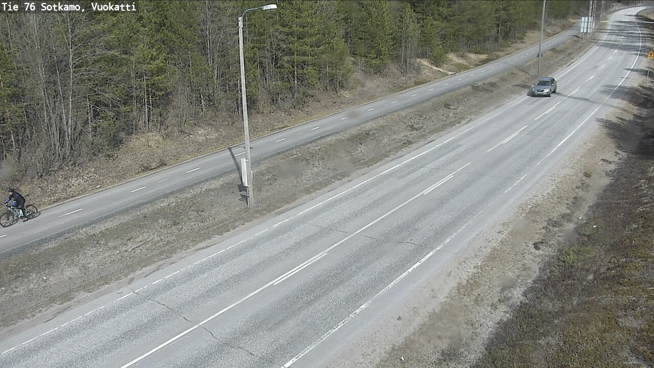 Kelikamerat Kuva Tie 76 Sotkamo, Vuokatti, Sotkamo, Kainuu