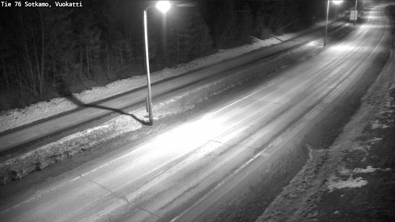 Weather Camera Image Road 76 Sotkamo, Vuokatti, Sotkamo, Kainuu