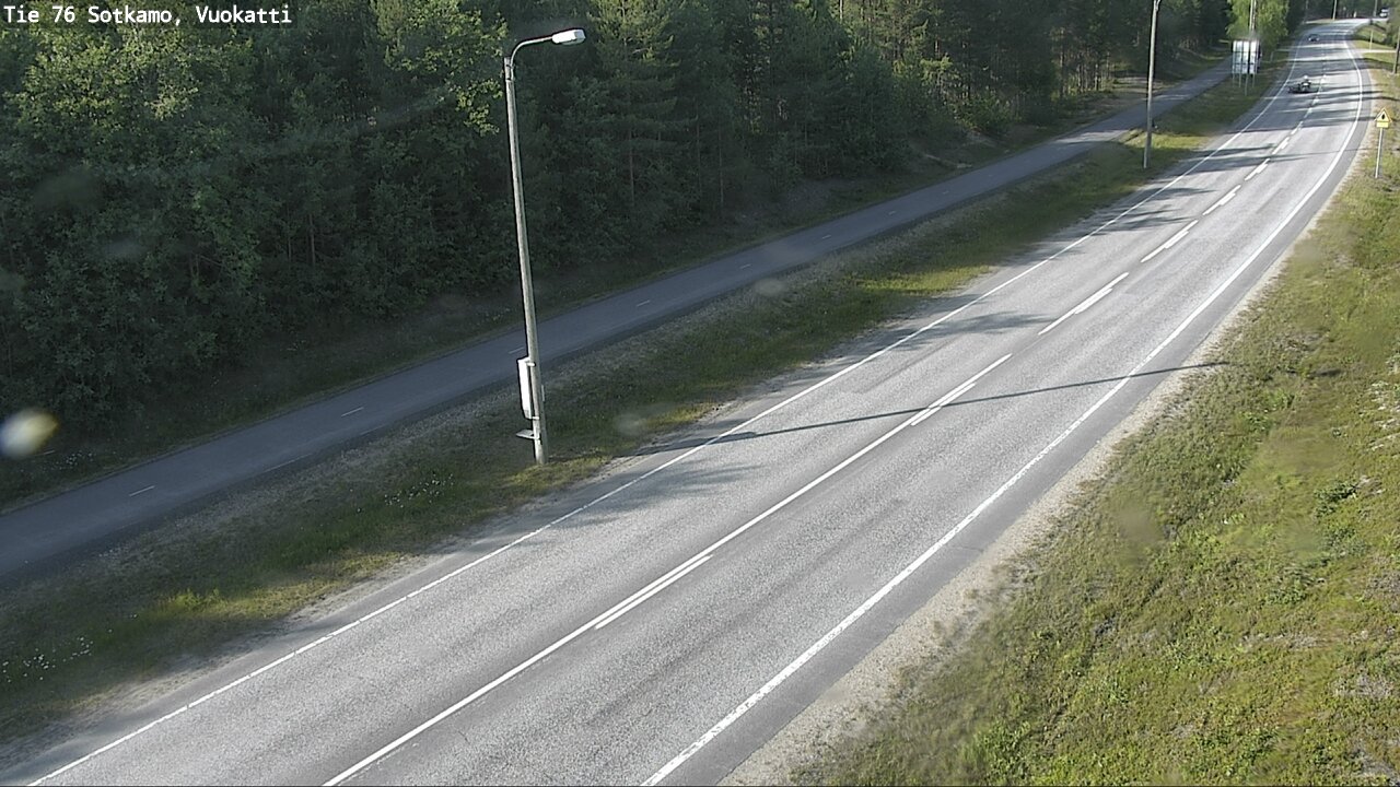 Weather Camera Image Road 76 Sotkamo, Vuokatti, Sotkamo, Kainuu