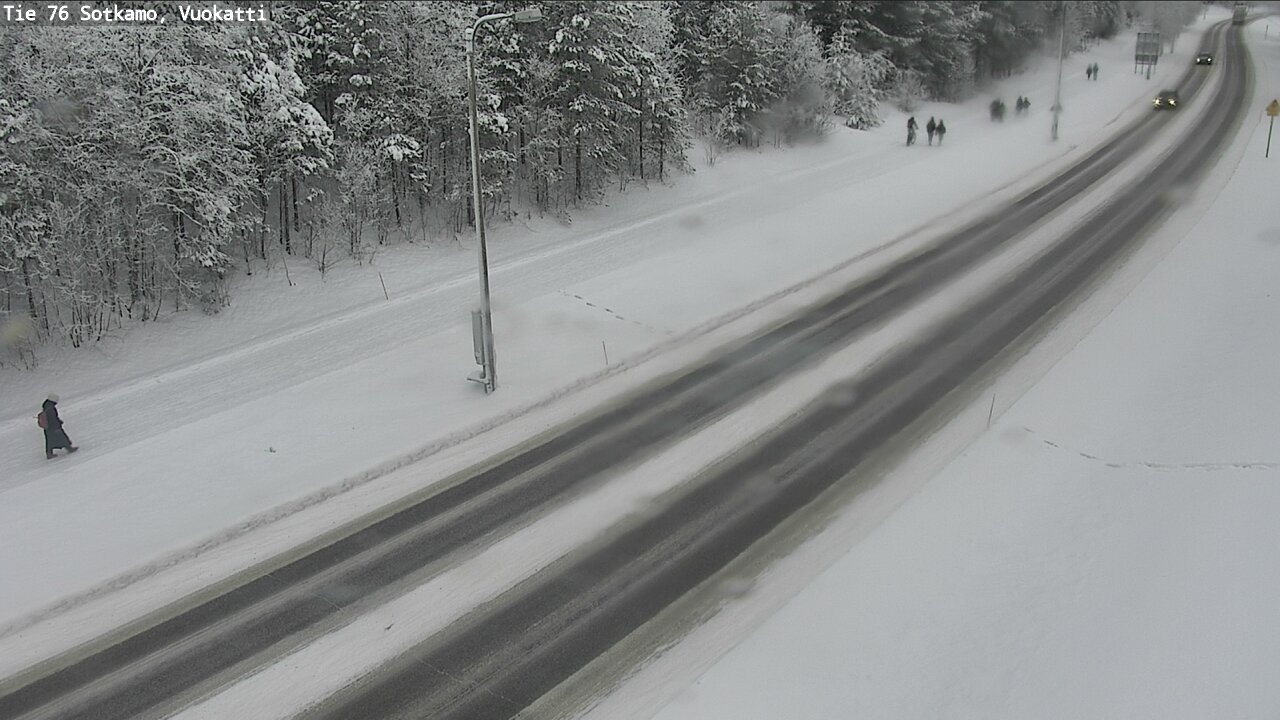 Weather Camera Image Road 76 Sotkamo, Vuokatti, Sotkamo, Kainuu