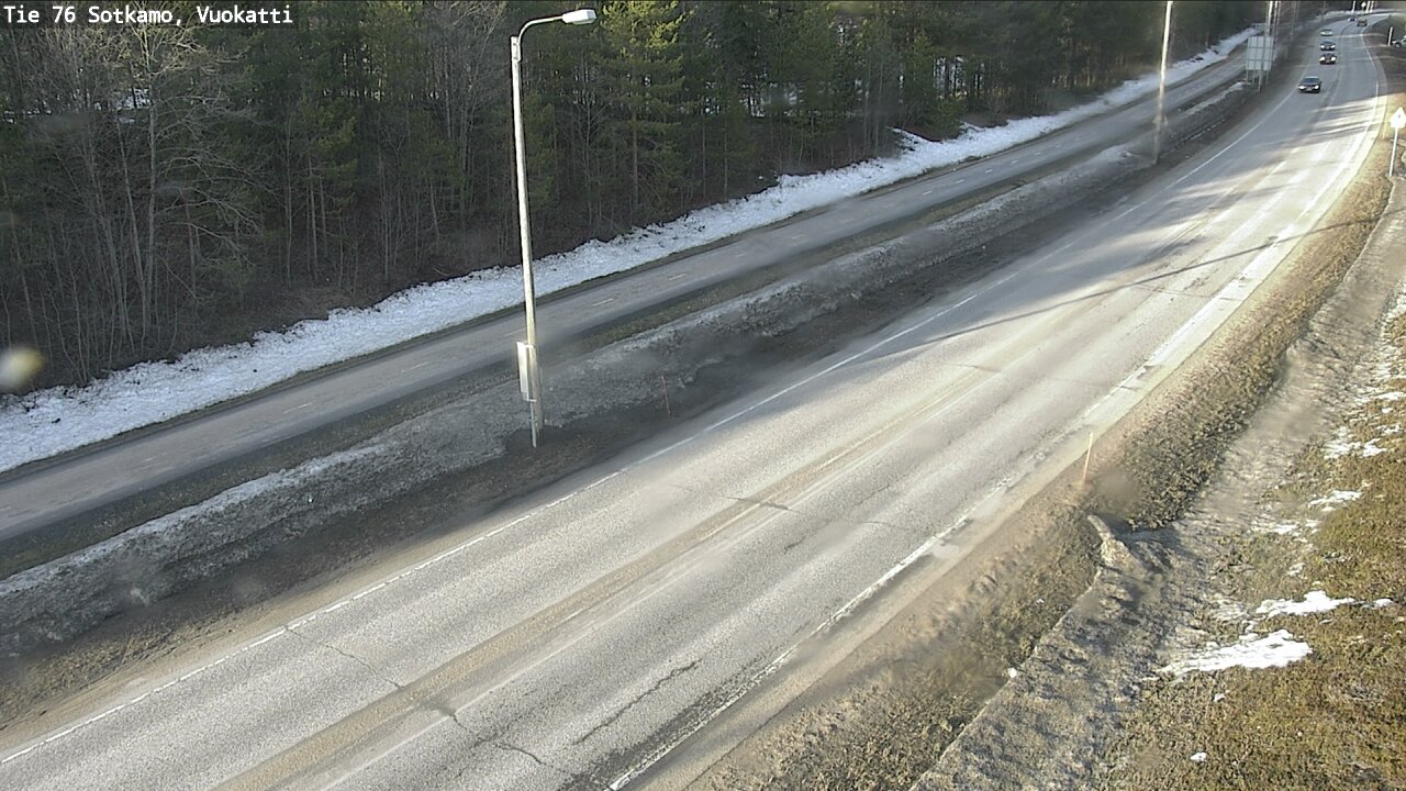 Weather Camera Image Road 76 Sotkamo, Vuokatti, Sotkamo, Kainuu
