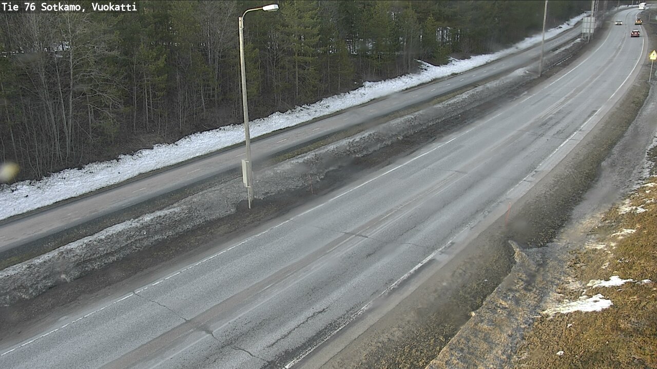 Weather Camera Image Road 76 Sotkamo, Vuokatti, Sotkamo, Kainuu