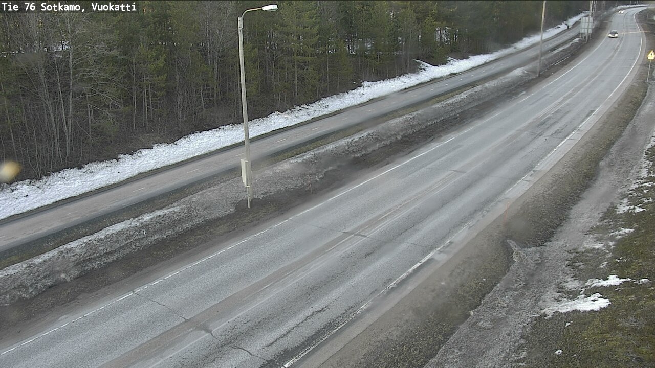 Weather Camera Image Road 76 Sotkamo, Vuokatti, Sotkamo, Kainuu