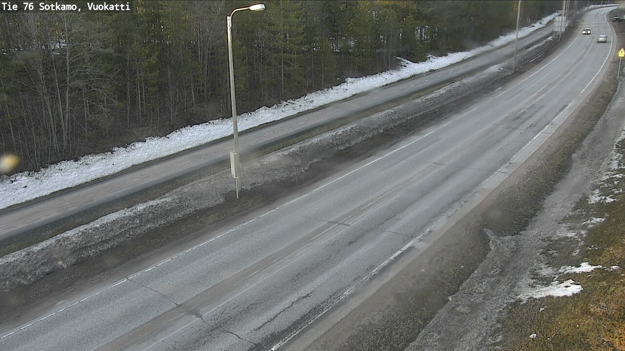 Weather Camera Image Road 76 Sotkamo, Vuokatti, Sotkamo, Kainuu