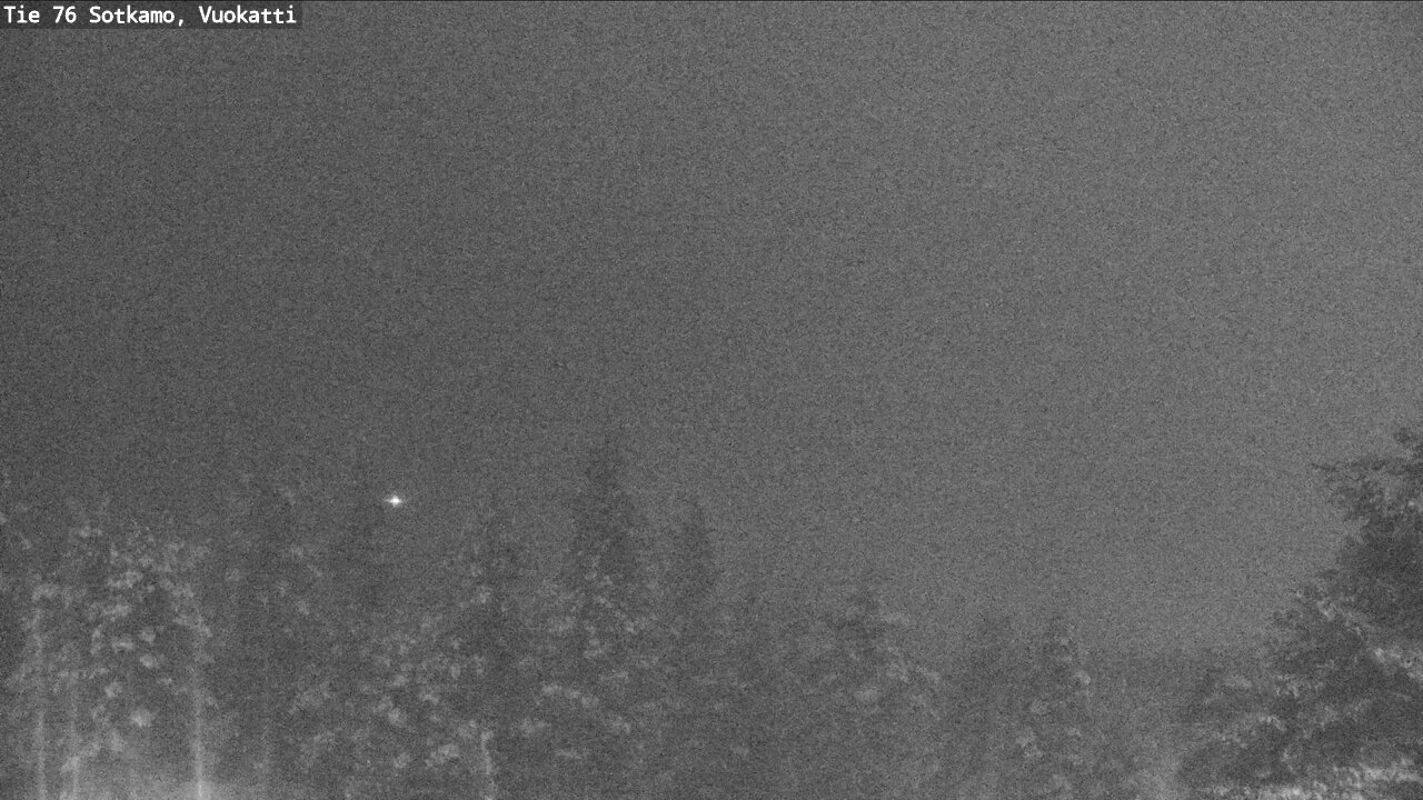 Weather Camera Image Väg 76 Sotkamo, Vuokatti, Sotkamo, Kainuu