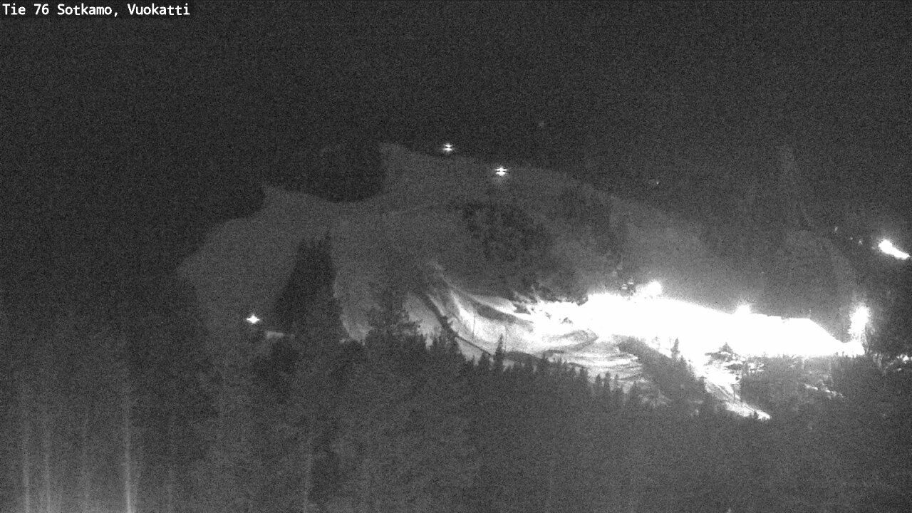 Weather Camera Image Road 76 Sotkamo, Vuokatti, Sotkamo, Kainuu