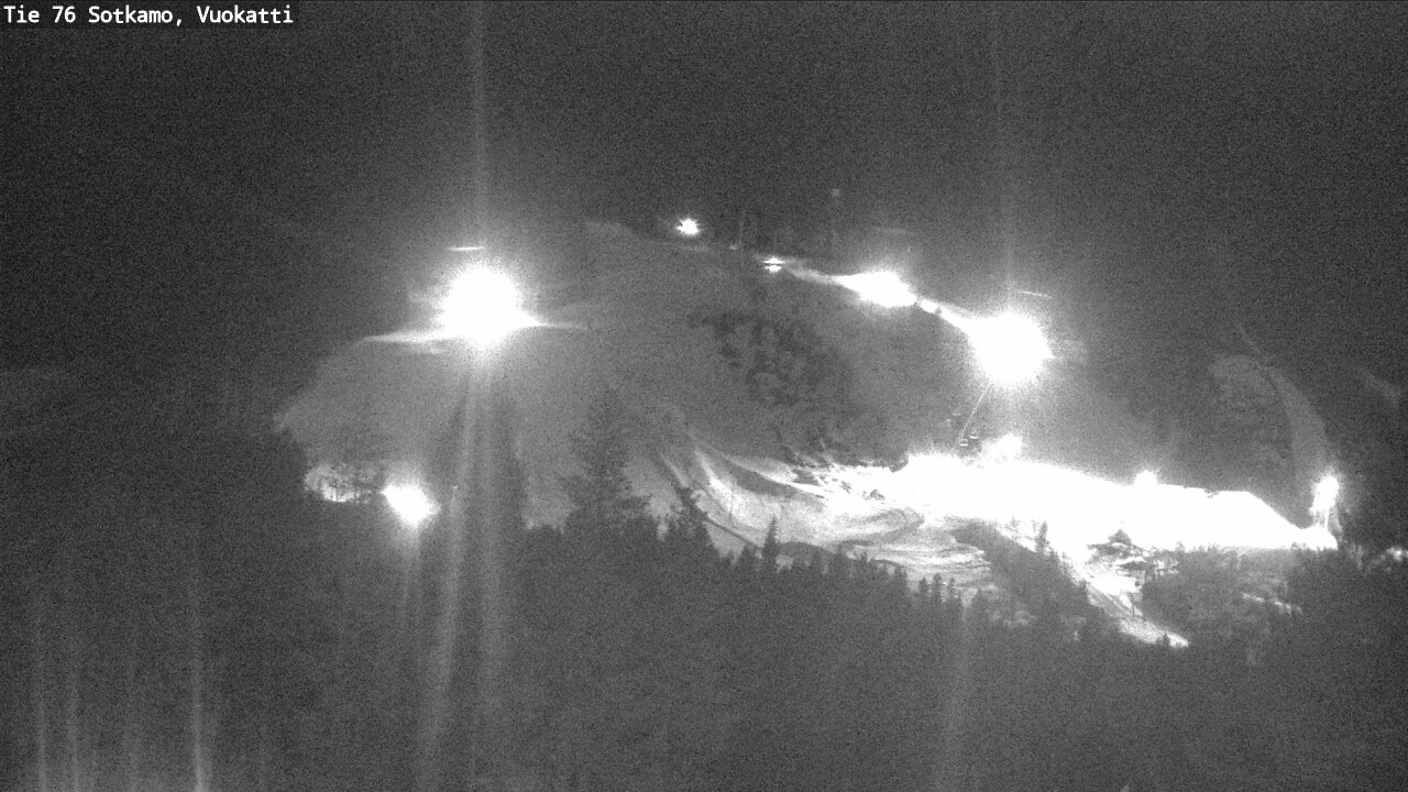 Weather Camera Image Road 76 Sotkamo, Vuokatti, Sotkamo, Kainuu