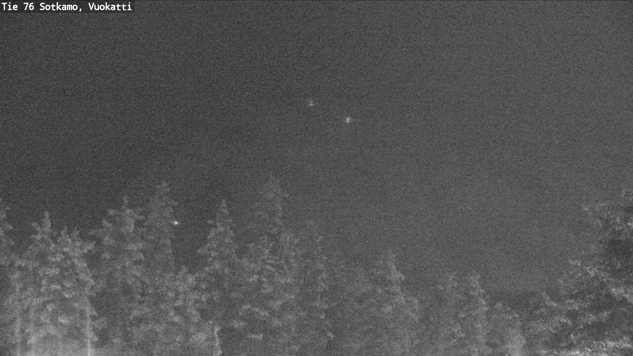 Weather Camera Image Väg 76 Sotkamo, Vuokatti, Sotkamo, Kainuu
