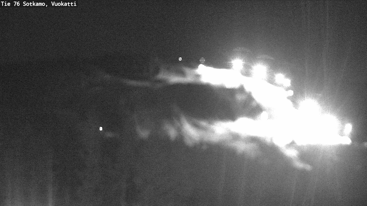 Weather Camera Image Road 76 Sotkamo, Vuokatti, Sotkamo, Kainuu