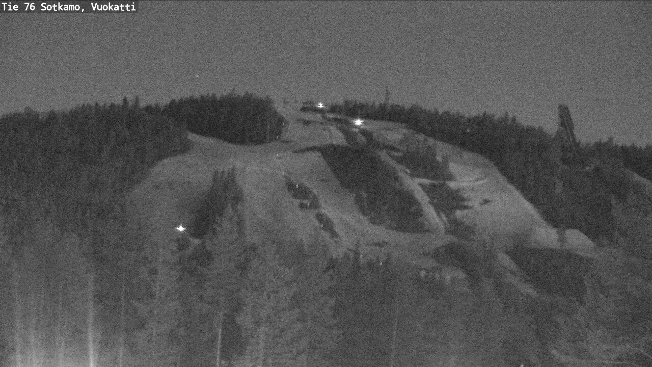 Weather Camera Image Väg 76 Sotkamo, Vuokatti, Sotkamo, Kainuu