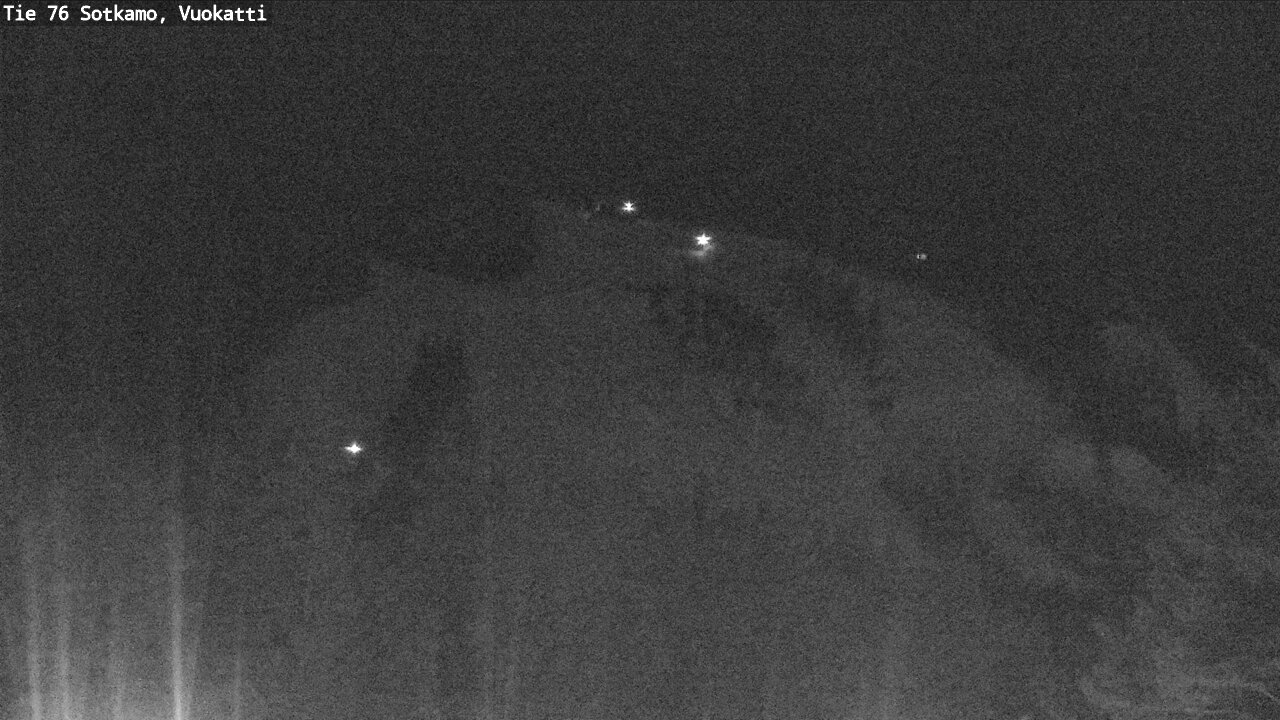 Weather Camera Image Road 76 Sotkamo, Vuokatti, Sotkamo, Kainuu