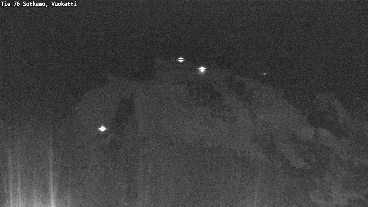 Weather Camera Image Road 76 Sotkamo, Vuokatti, Sotkamo, Kainuu