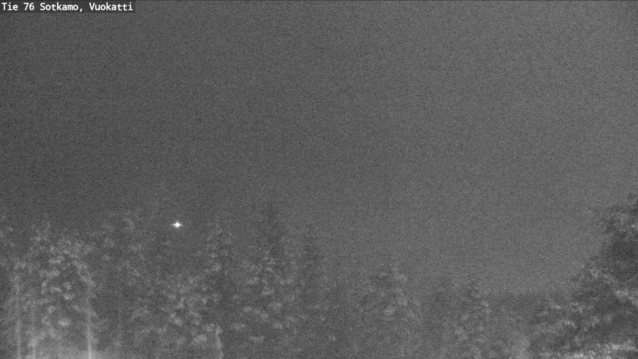 Weather Camera Image Väg 76 Sotkamo, Vuokatti, Sotkamo, Kainuu