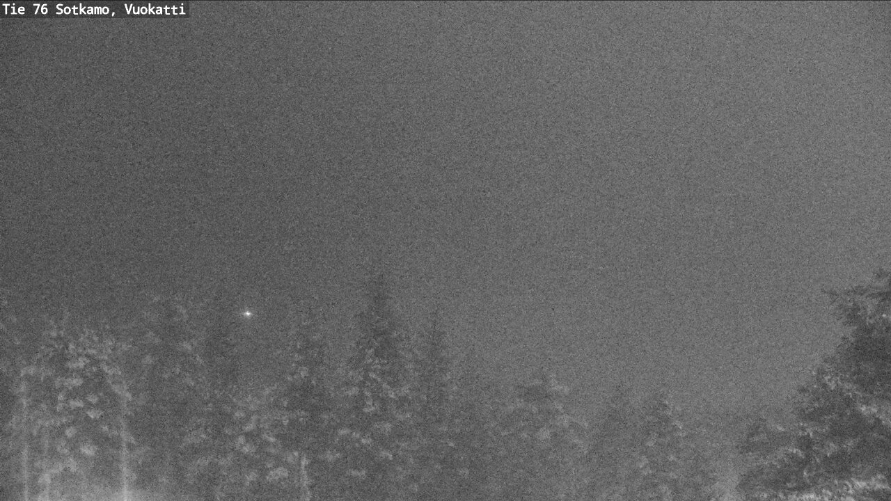 Weather Camera Image Väg 76 Sotkamo, Vuokatti, Sotkamo, Kainuu
