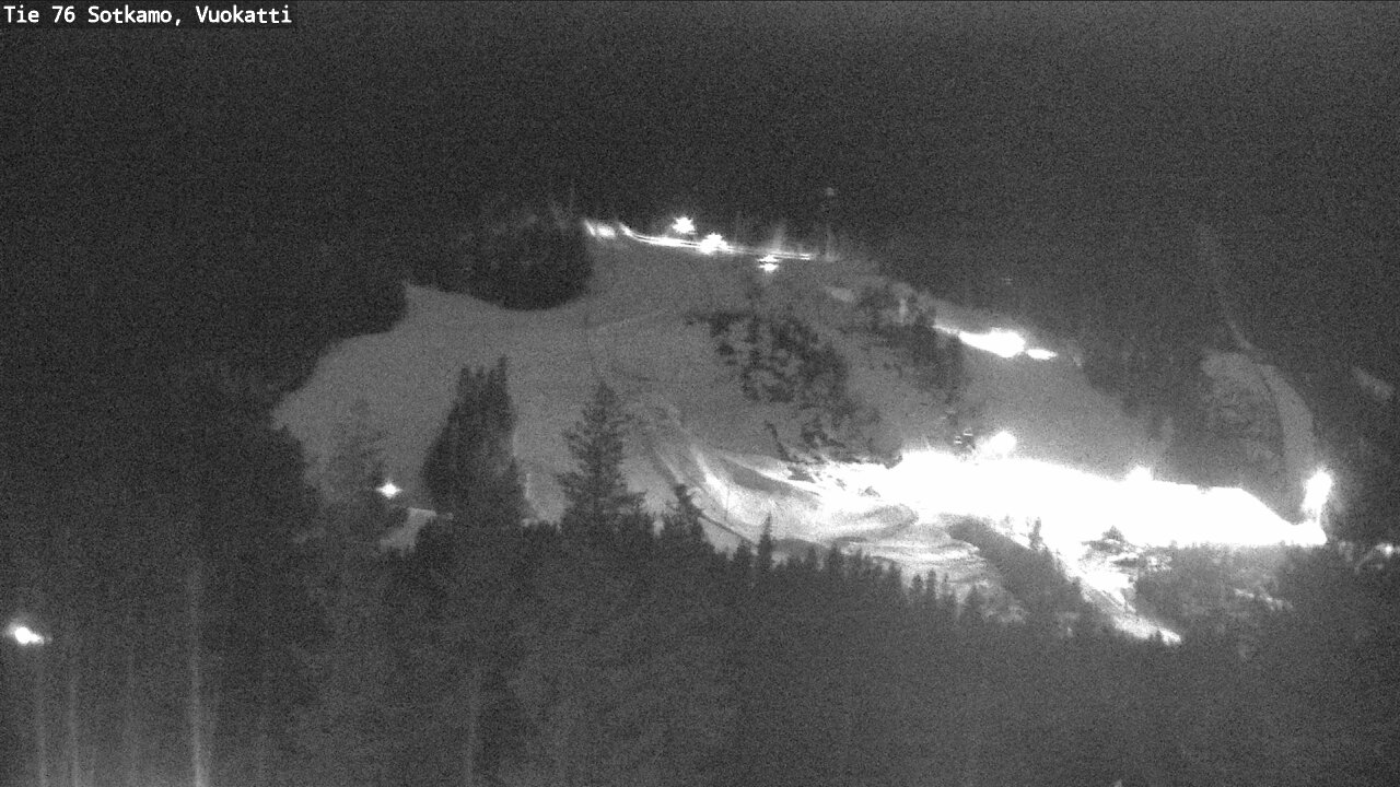 Weather Camera Image Road 76 Sotkamo, Vuokatti, Sotkamo, Kainuu