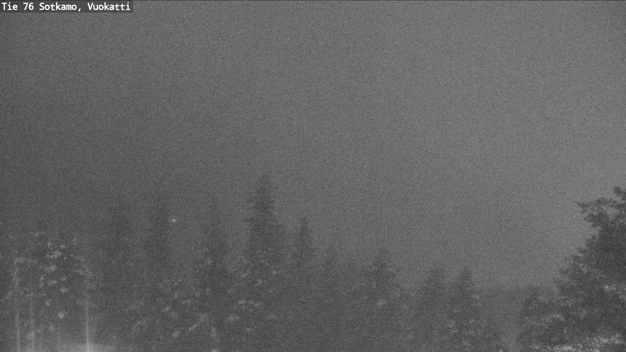 Weather Camera Image Väg 76 Sotkamo, Vuokatti, Sotkamo, Kainuu