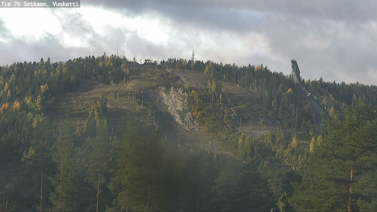 Weather Camera Image Road 76 Sotkamo, Vuokatti, Sotkamo, Kainuu