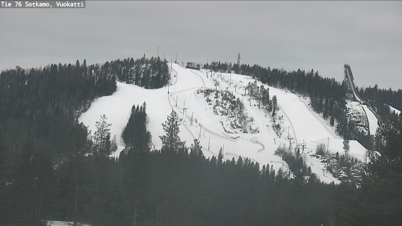 Kelikamerat Kuva Tie 76 Sotkamo, Vuokatti, Sotkamo, Kainuu