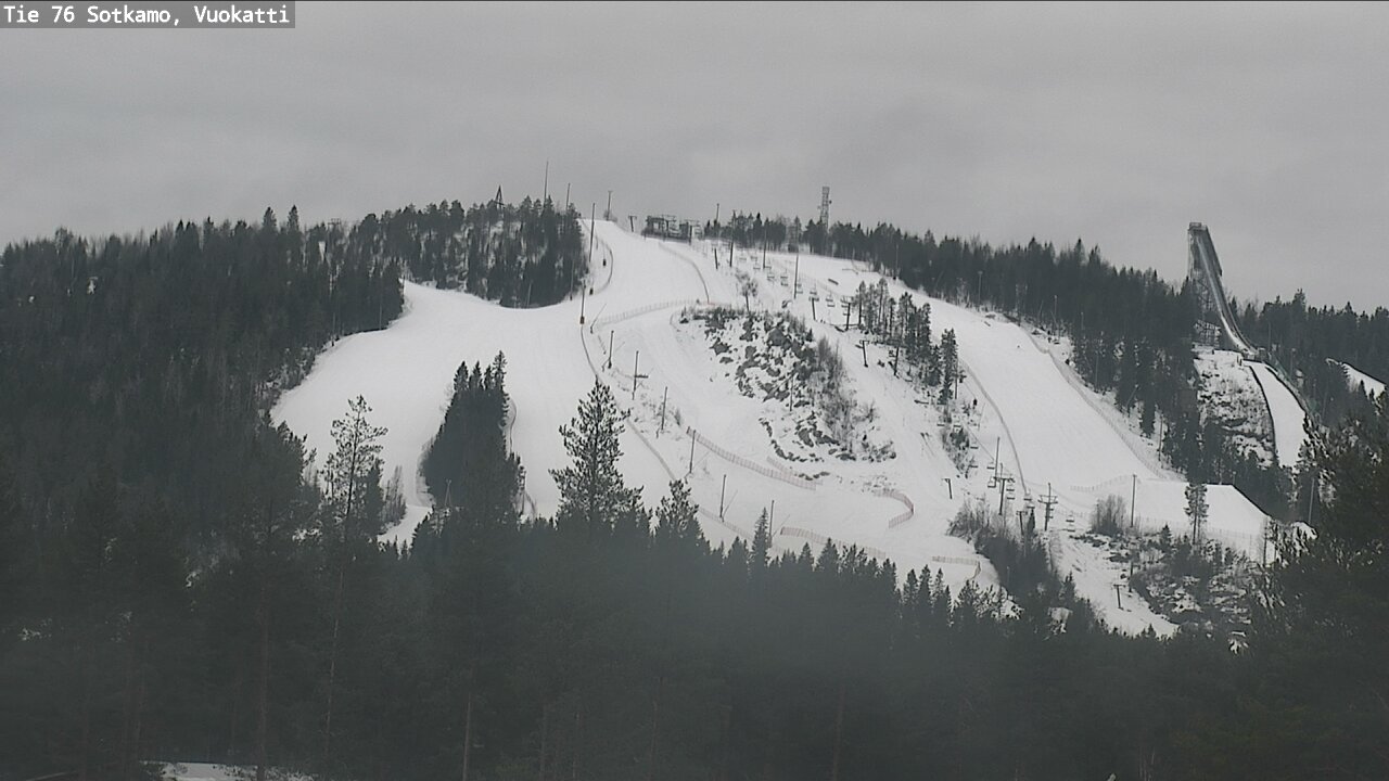 Kelikamerat Kuva Tie 76 Sotkamo, Vuokatti, Sotkamo, Kainuu