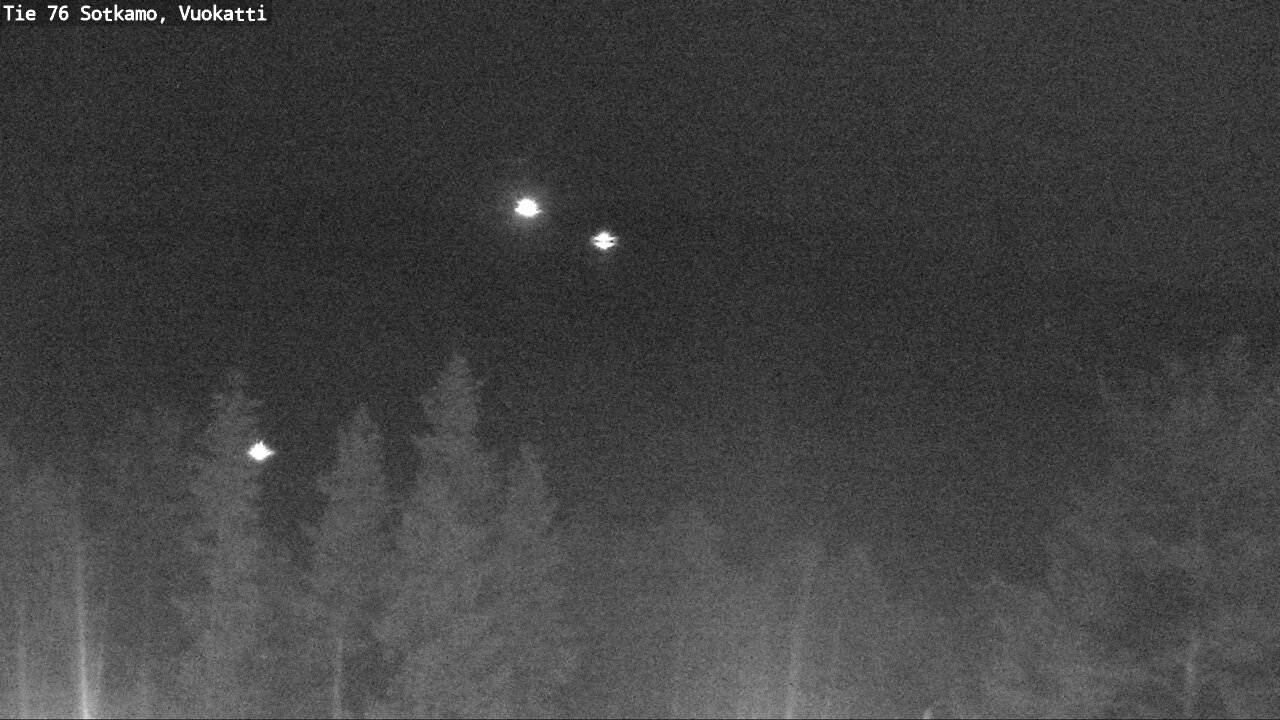 Weather Camera Image Väg 76 Sotkamo, Vuokatti, Sotkamo, Kainuu