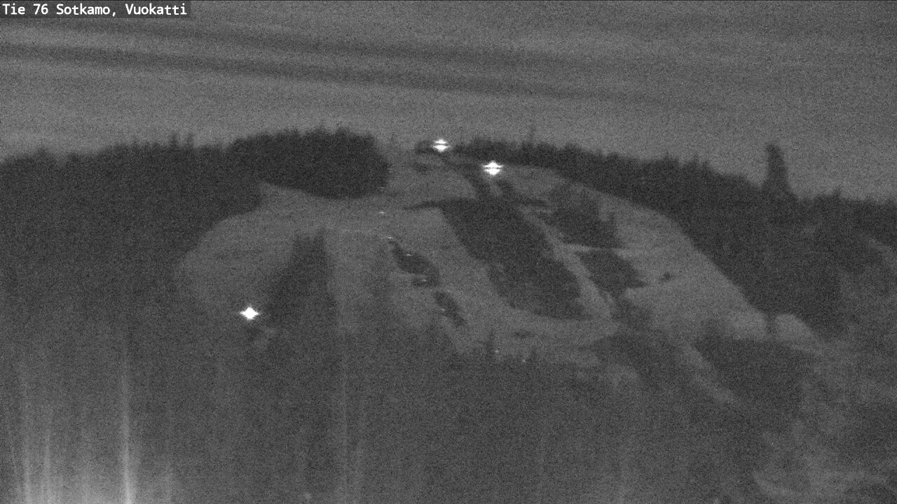 Weather Camera Image Road 76 Sotkamo, Vuokatti, Sotkamo, Kainuu