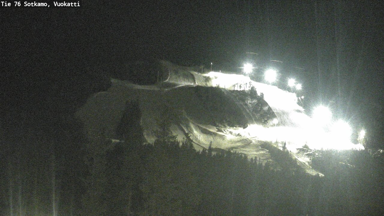 Weather Camera Image Road 76 Sotkamo, Vuokatti, Sotkamo, Kainuu