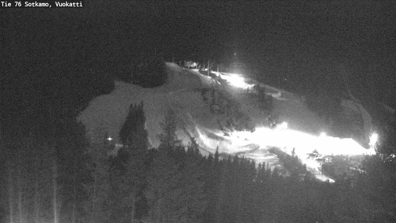 Weather Camera Image Road 76 Sotkamo, Vuokatti, Sotkamo, Kainuu