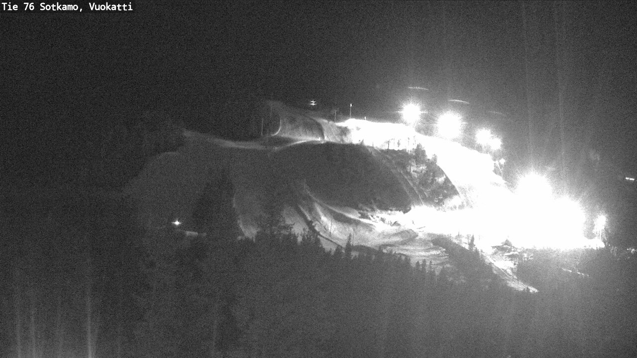 Weather Camera Image Road 76 Sotkamo, Vuokatti, Sotkamo, Kainuu