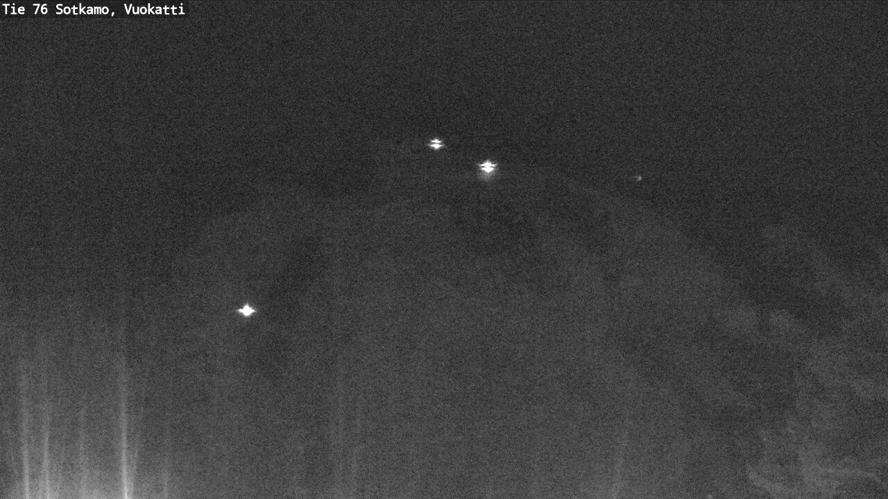 Weather Camera Image Road 76 Sotkamo, Vuokatti, Sotkamo, Kainuu