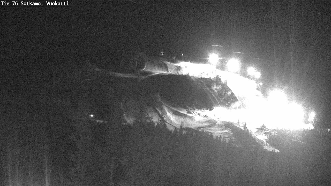 Weather Camera Image Road 76 Sotkamo, Vuokatti, Sotkamo, Kainuu