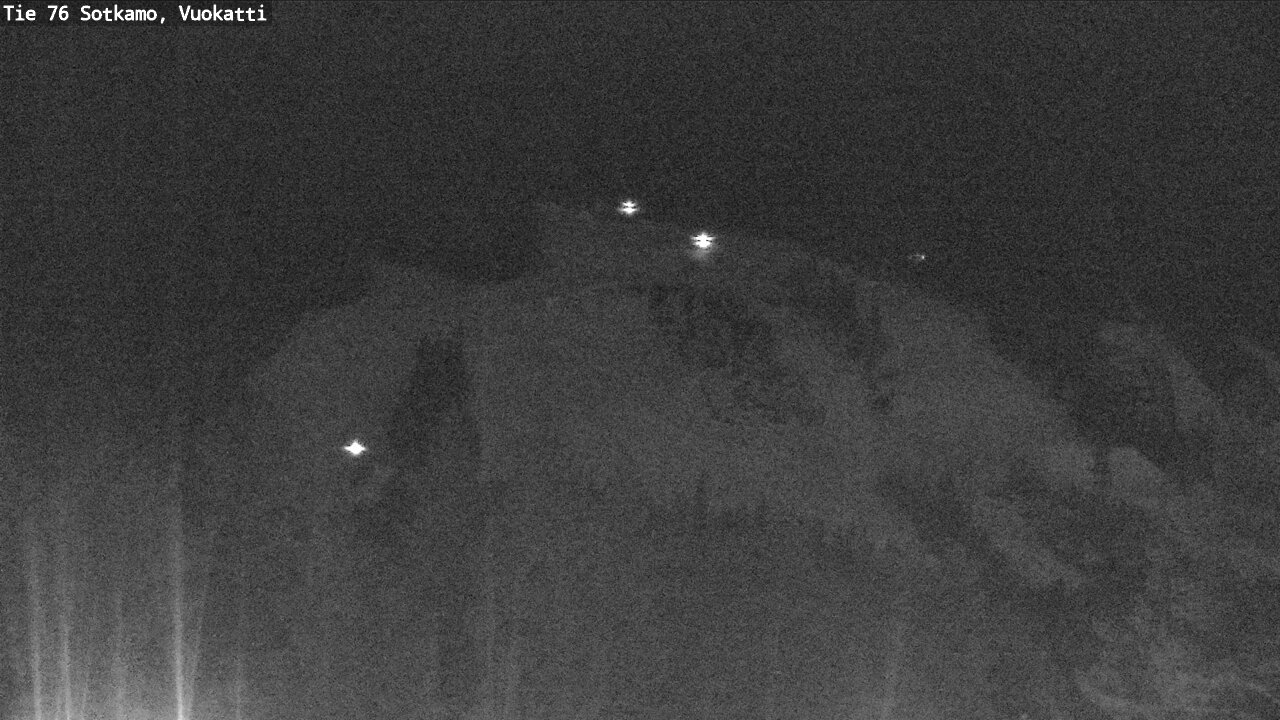 Weather Camera Image Road 76 Sotkamo, Vuokatti, Sotkamo, Kainuu