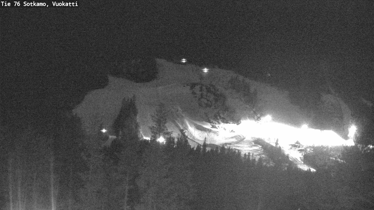 Weather Camera Image Road 76 Sotkamo, Vuokatti, Sotkamo, Kainuu