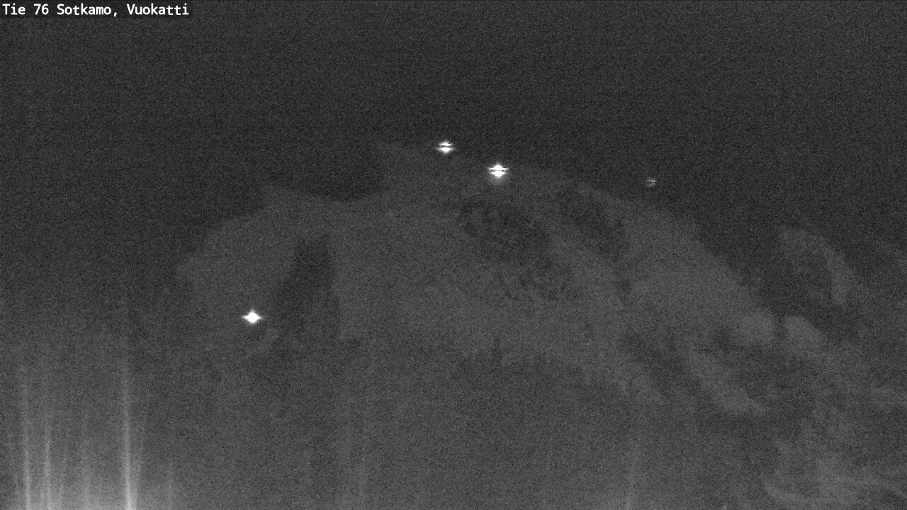 Weather Camera Image Road 76 Sotkamo, Vuokatti, Sotkamo, Kainuu