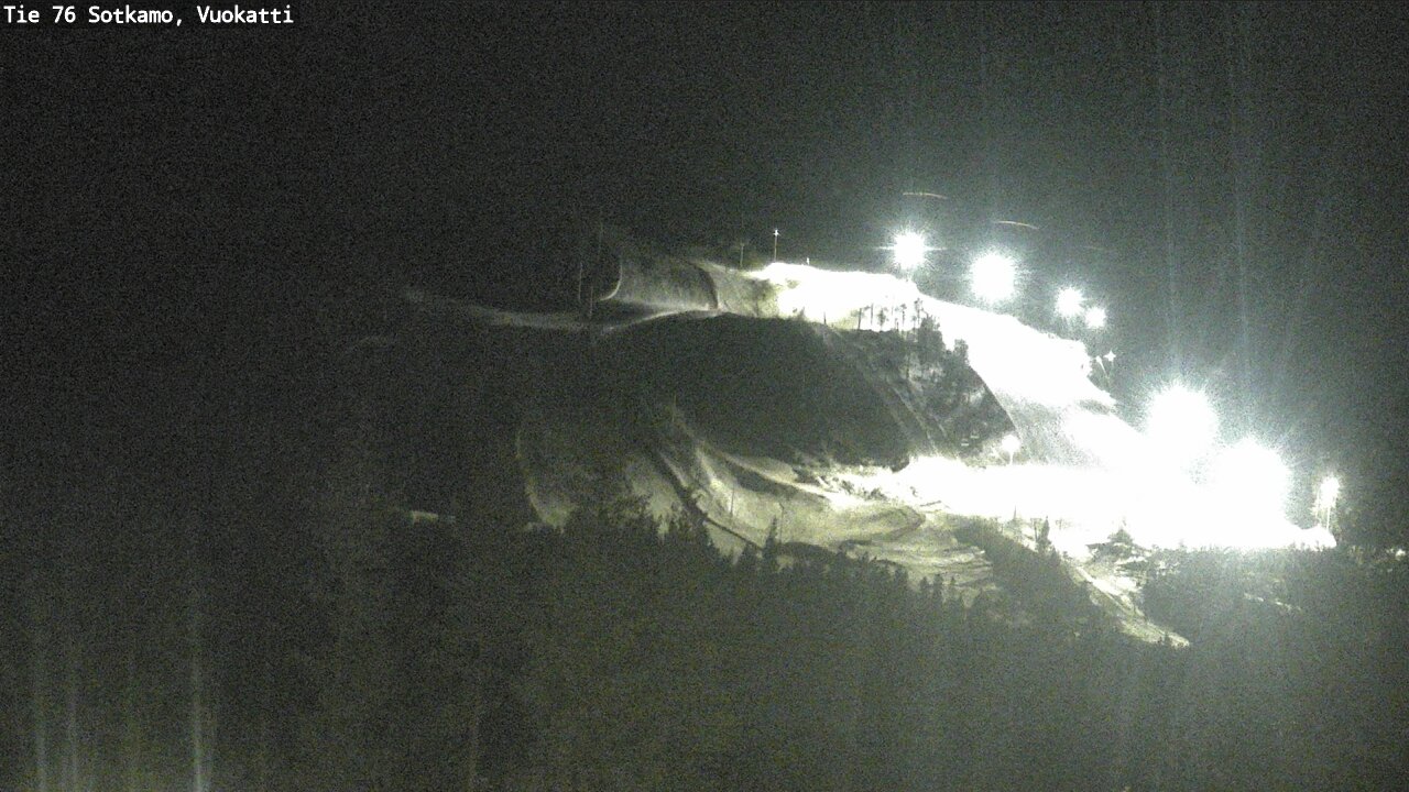 Weather Camera Image Road 76 Sotkamo, Vuokatti, Sotkamo, Kainuu