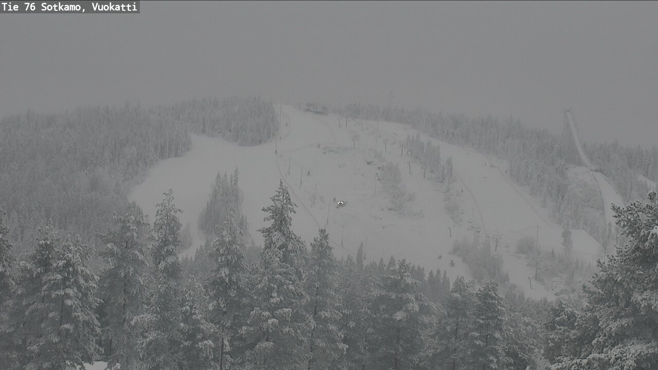 Kelikamerat Kuva Tie 76 Sotkamo, Vuokatti, Sotkamo, Kainuu