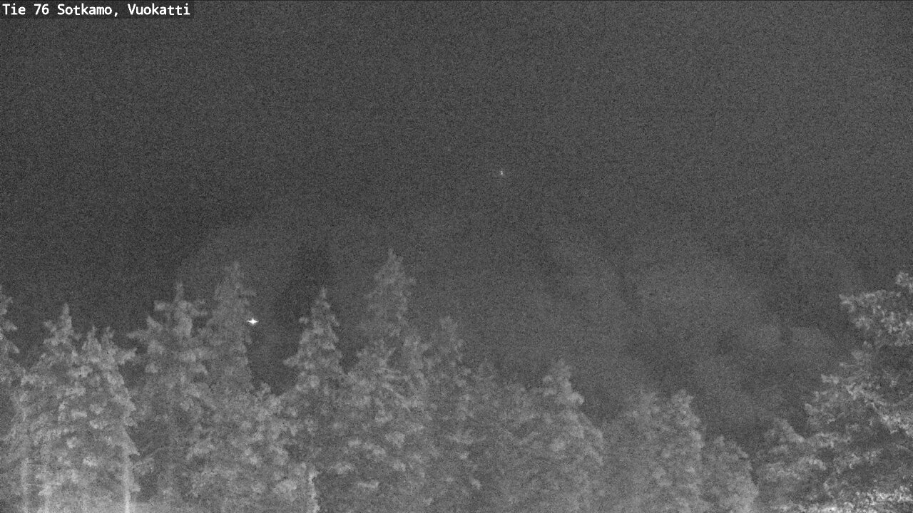 Weather Camera Image Väg 76 Sotkamo, Vuokatti, Sotkamo, Kainuu