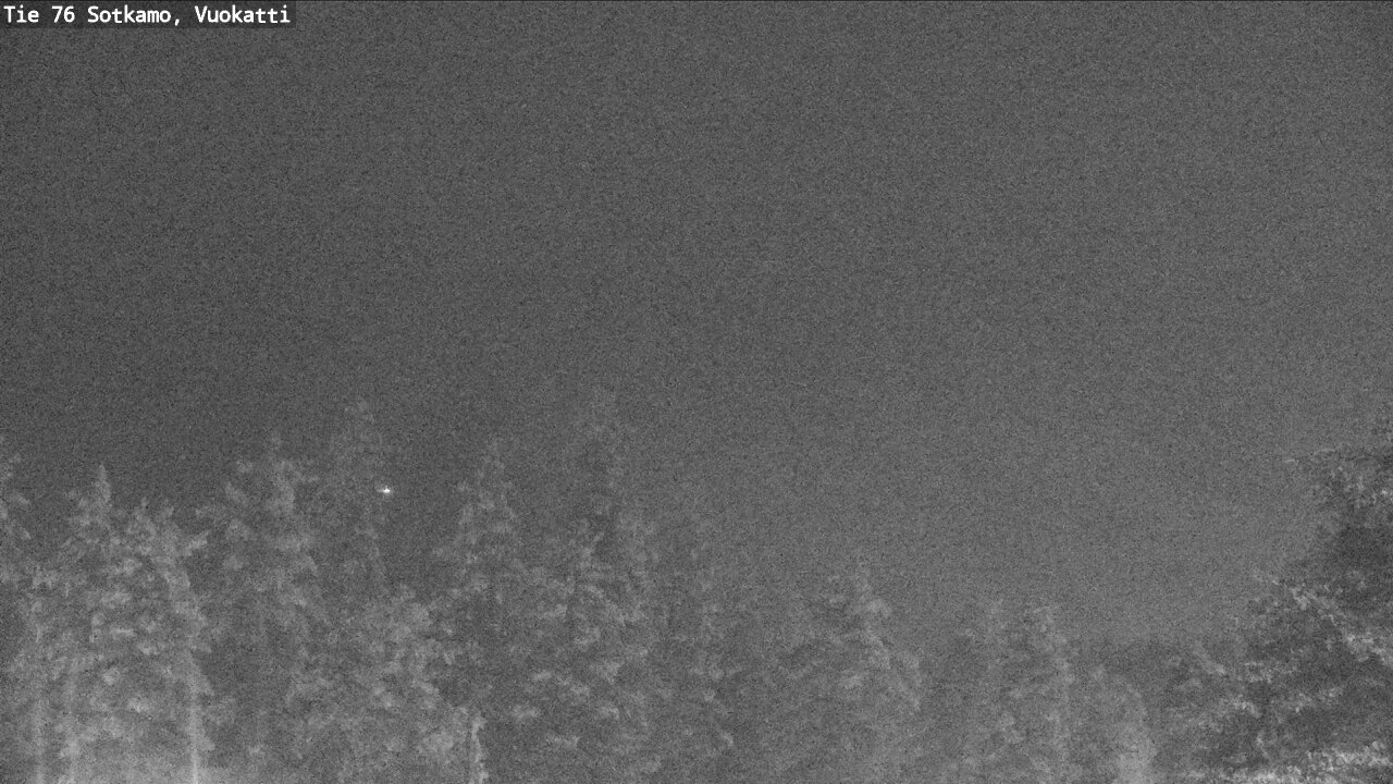 Weather Camera Image Väg 76 Sotkamo, Vuokatti, Sotkamo, Kainuu