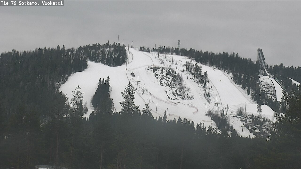 Kelikamerat Kuva Tie 76 Sotkamo, Vuokatti, Sotkamo, Kainuu