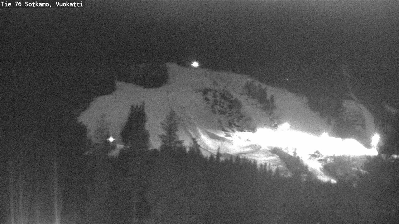 Weather Camera Image Road 76 Sotkamo, Vuokatti, Sotkamo, Kainuu