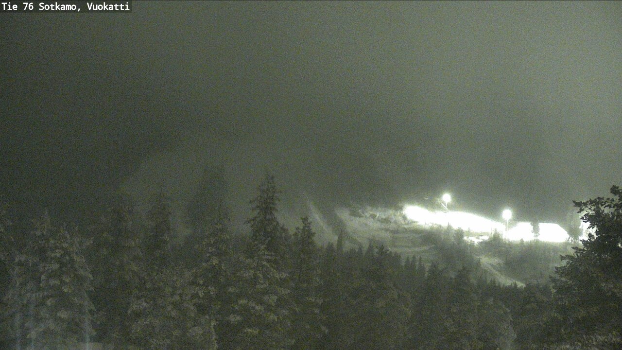 Weather Camera Image Väg 76 Sotkamo, Vuokatti, Sotkamo, Kainuu