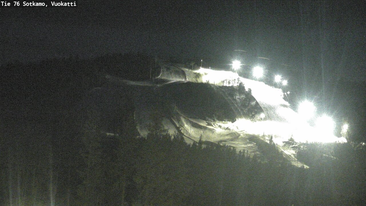 Weather Camera Image Road 76 Sotkamo, Vuokatti, Sotkamo, Kainuu