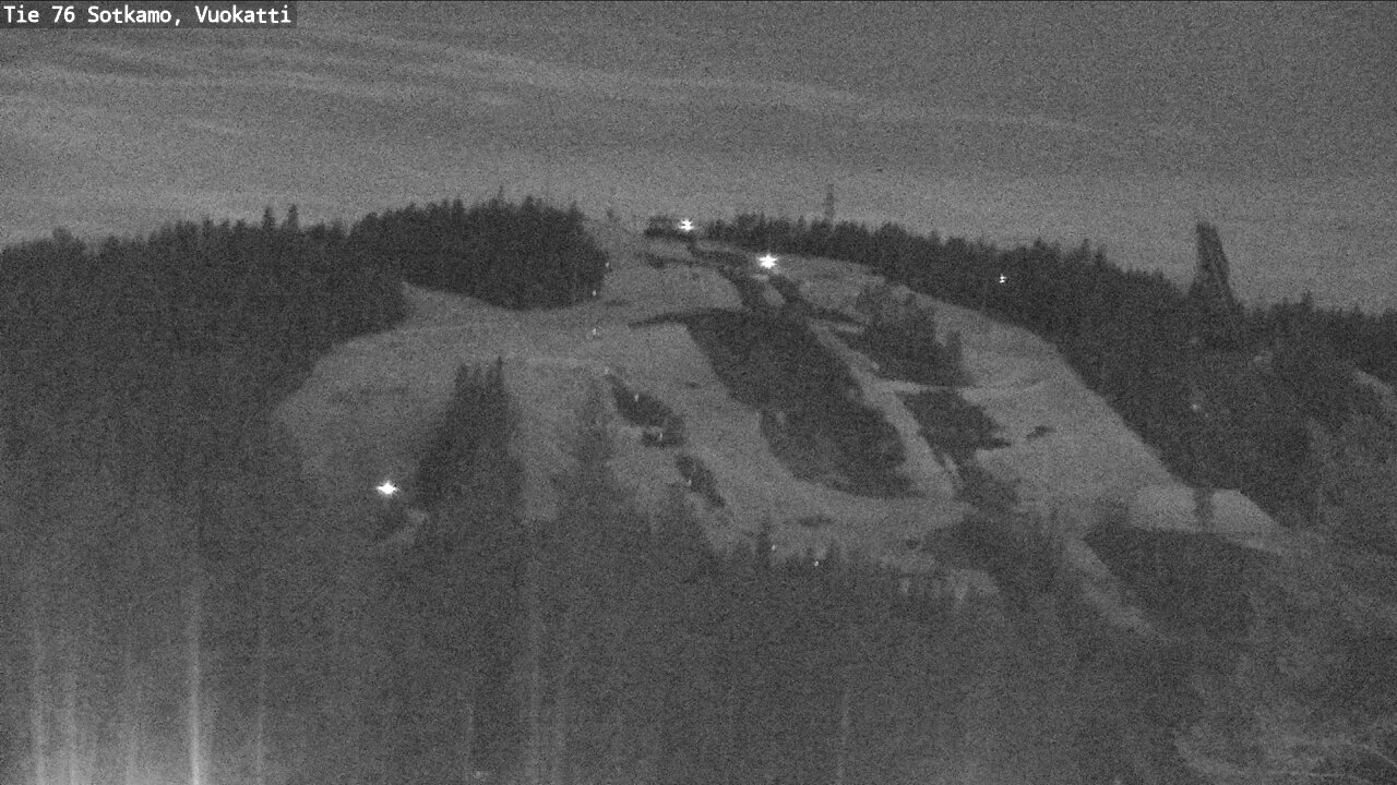 Weather Camera Image Väg 76 Sotkamo, Vuokatti, Sotkamo, Kainuu