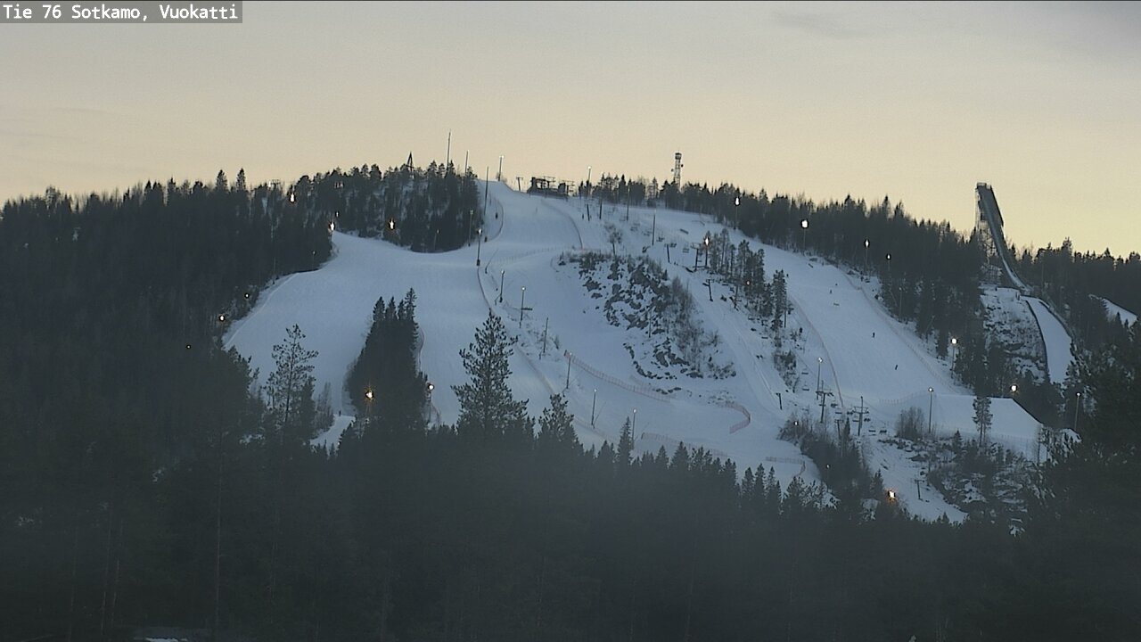 Kelikamerat Kuva Tie 76 Sotkamo, Vuokatti, Sotkamo, Kainuu